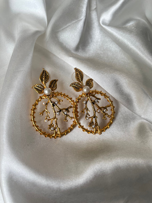 Leafy Luxe Earrings